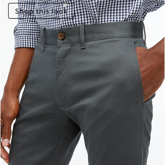 J Crew Flex Slim Khaki Pants. NEW - Picture 6 of 7